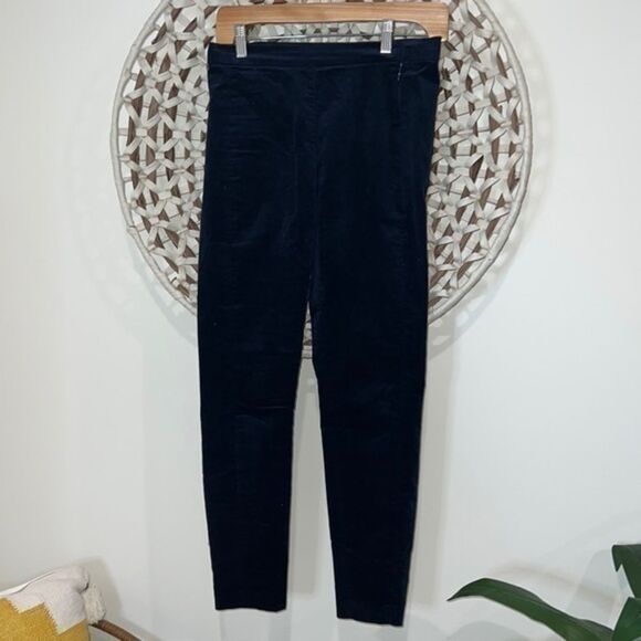 Banana Republic Pants - Banana Republic navy blue velvet skinny pants size 0